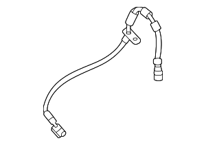 RX6Z2078A - : Brake Hose for Ford: Bronco Sport, Maverick Image