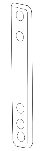 15134459 - Electrical: Cable Bracket for Chevrolet: Express 1500, Express 2500, Express 3500 | GMC: Savana 1500, Savana 2500, Savana 3500 Image