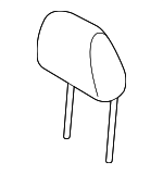 52107441280 - Body: Headrest for BMW: X1, X2 Image