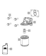 68523994AA - Engine: 0w20 Engine Oil for Mopar Image