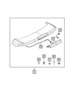 6511727AA - Exterior Ornamentation: Stud for Mopar Image