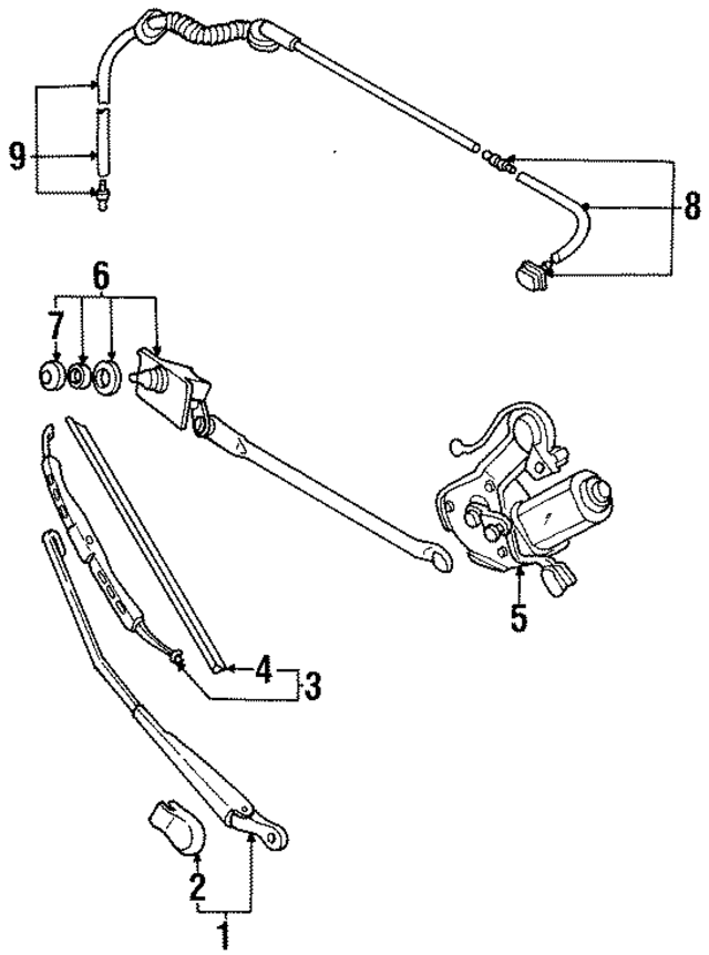 91171309 - : Wiper Transmission for GM Image