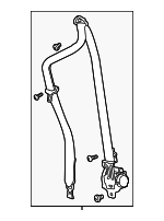 42782739 - Electrical: Belt &amp; Retractor for GM Image