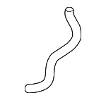 4L131850A - Engine: Hose for Volkswagen: Beetle, Golf, Golf SportWagen, Jetta, Passat Image