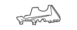 4KE971824G - Body: Charging Port Holder for Audi Image