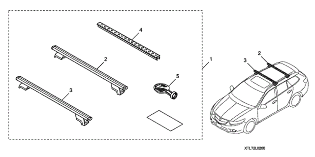 Crossbars for 2014 Acura TSX #0