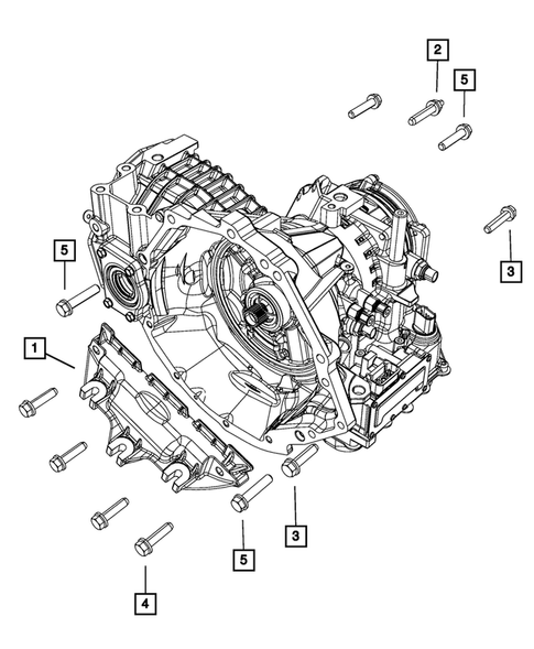 Mounting and Skid Plate for 2010 Chrysler Sebring #0
