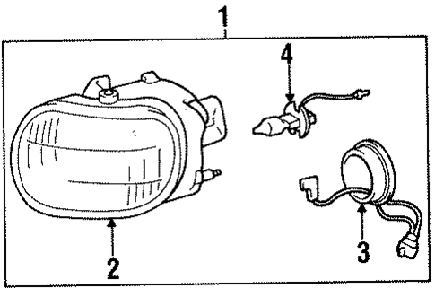 Fog Lamps for 1999 Lexus SC300 #0