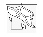 845113K200HZ - : 2009-2010 Hyundai Sonata - Glove Box Assembly for Hyundai: Sonata Image