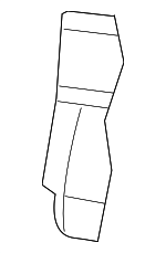 68004478AA - Body: Seat Back Pad for Dodge: Nitro Image