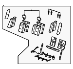 15923038 - Body: Seat Back Assembly for Chevrolet: Malibu Image