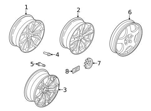 Wheels for 2024 BMW X4 #0