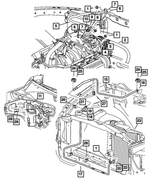 5011346AA - Air Conditioning &amp; Heater: A/c Line Valve Core for Mopar Image