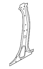 T4K2848 - : Inner Center Pillar for Jaguar: I-Pace Image