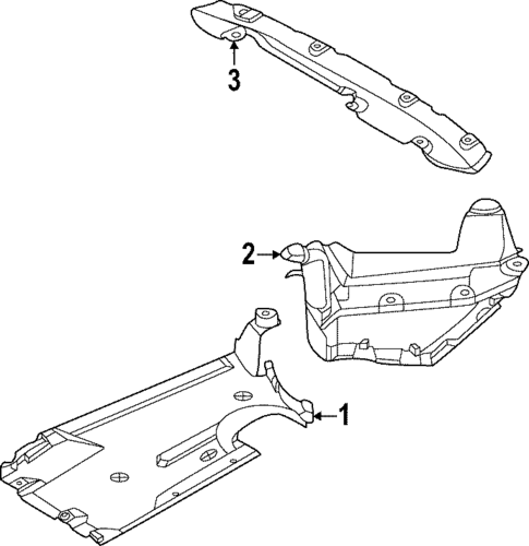 Under Cover & Splash Shields for 2025 BMW M440i Gran Coupe #0