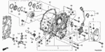 21240RMM010 - Transmission - Automatic: COVER, L. SIDE for Honda Image