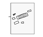 10380400 - Body: Reading Lmp Assembly for Buick: Terraza | Chevrolet: Uplander | Pontiac: Montana | Saturn: Relay Image