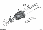 12317676863 - : Alternator for BMW-Motorrad Image