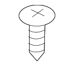 51642752568 - Body: Bumper Cover Screw for Mini Image