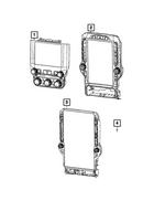 68618933AD - Electrical: Center Stack Controls for Ram: 1500, 2500, 3500 Image