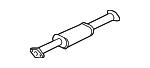 2865038105 - : 1999-2001 Hyundai Sonata - Center Pipe for Hyundai: Sonata Image
