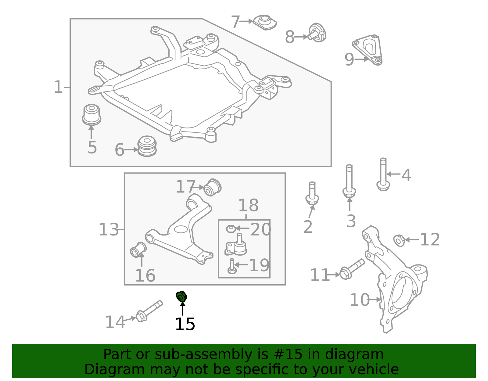2008-2026 GM Multi-Purpose Nut 11546593 GM | GMPartsDirect.com