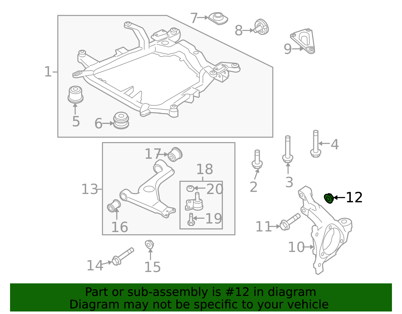11546593 - Multi-Purpose Nut 2008-2025 GM | GMPartsNow