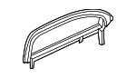 3R0837630 - Body: Window Frame for Audi: A4, A4 Quattro, RS4, S4 Image