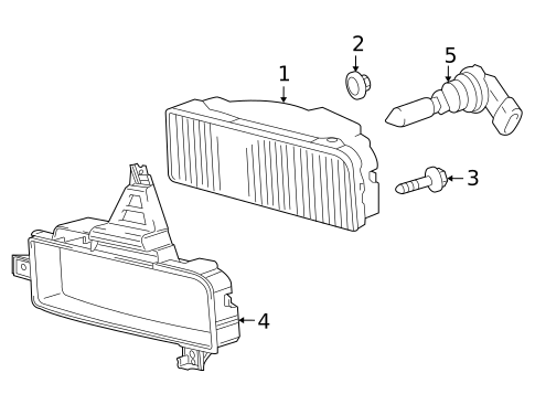 Fog Lamps for 2008 Toyota Land Cruiser #0
