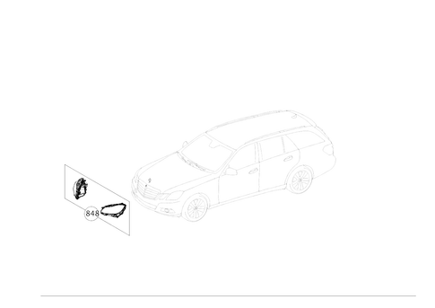 Lamp Unit for 2006 Mercedes-Benz E350 #0