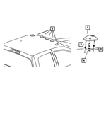 56051370AB - Electrical: Clearance Lamp Jumper Wiring for Mopar Image