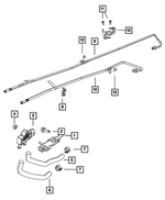 5149219AA - Exhaust: Sensor Mounting Bracket for Mopar Image