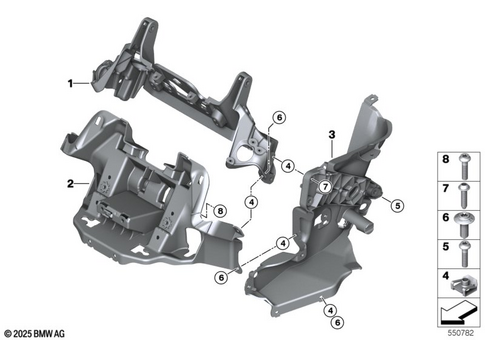 Motorcycle Trim Section, Windshield for 2026 BMW-Motorrad R 1300 RS #4