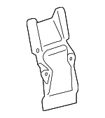 8723060020 - Body: Upper Duct for Toyota: Land Cruiser Image