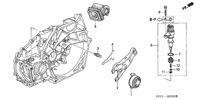 Clutch Release for 2000 Honda Insight #0