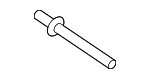 1416005130 - Body: Bracket Rivet for Hyundai Image