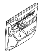 N1WZ6023942SA - Body: Door Trim Panel for Ford Image