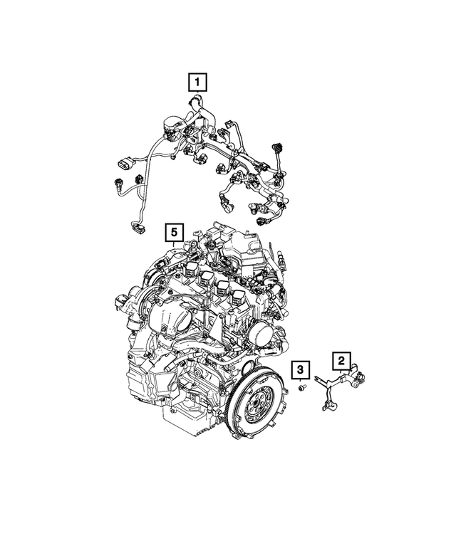 « 68324722AA –  : Moteur Cablage pour Mopar Image »
