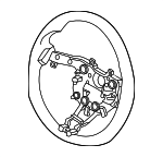 56111L1FA0NNB - Steering: Steering Wheel for Hyundai: Sonata Image