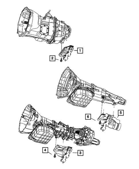 Engine Mounting for 2007 Dodge Ram 3500 #2