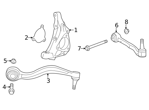 Suspension Components for 2022 Cadillac CT4 #1