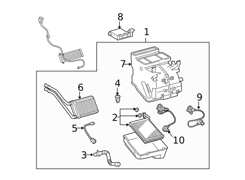 Heater for 2009 Scion xD #0
