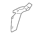 C2Z5410 - Body: Hinge Plate for Jaguar Image