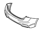 86611J0000 - Body: Bumper Cover for Hyundai: Accent Image