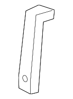 86633J0000 - Body: Impact Bar Upper Bracket for Hyundai: Accent Image