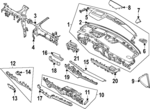 84410L2AC0 - : Reinforced Beam for Kia: K5 Image