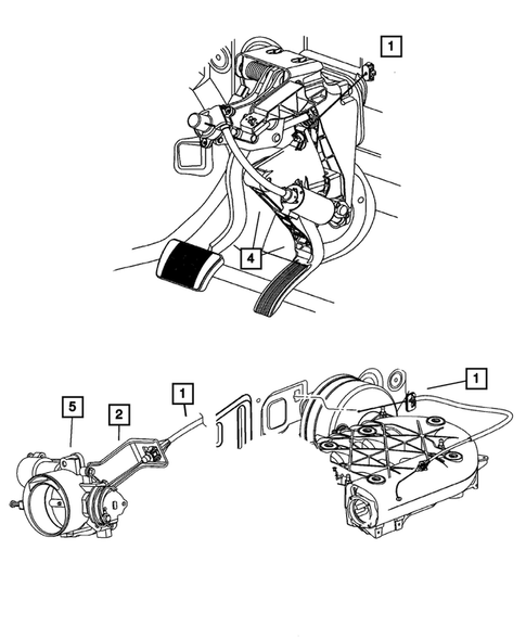 Throttle Controls for 2005 Chrysler Pacifica #0