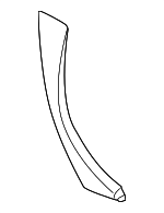 51416971294 - : Handle Molding for BMW: 325i, 325xi, 328i, 328i xDrive, 328xi, 330i, 330xi, 335d, 335i, 335i xDrive, 335xi, M3 Image