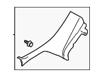 94061FL000VH - Body: Lower Quarter Trim for Subaru Image