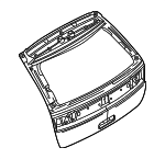 9A1Z7840010A - Body: Lift Gate for Lincoln: MKX Image